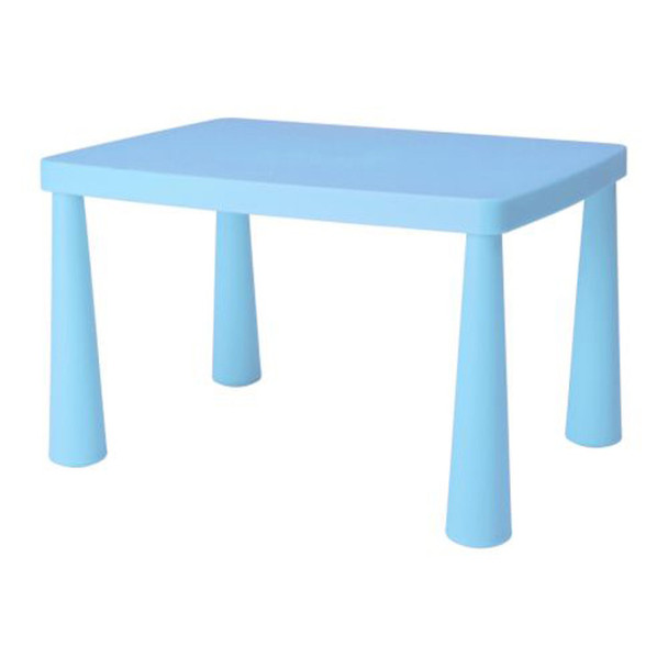 Children's Table Rectangular Blue