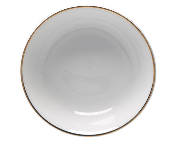 Gold Rim Pasta Bowl 12in