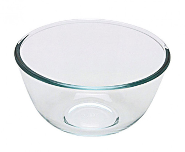 Glass Salad/Serving Bowl 7in