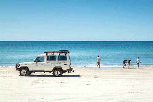 4WD on Beach