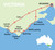 Route Map For Great Ocean Road