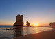 Twelve Apostles with Sunset Backdrop