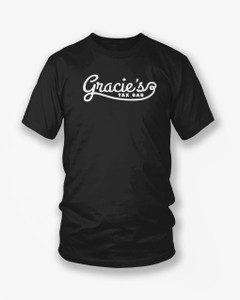 It's the Gracie's logo. On a shirt. It's the Gracie's logo. On a shirt.