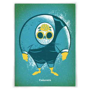 Calavera 5x7 UPA Print