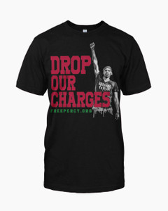 Drop Our Charges Tee - Black Drop Our Charges Tee - Black
