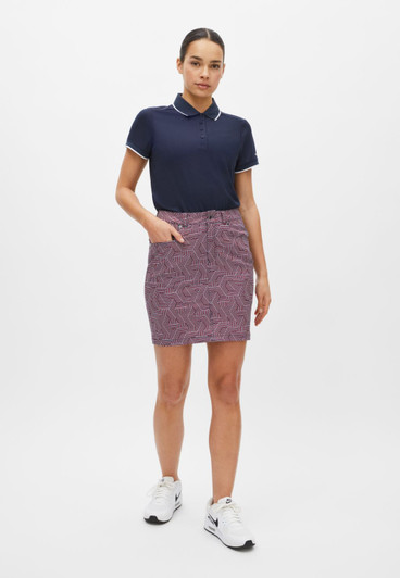 RH Chie Comfort Skort Hexagon Red Print