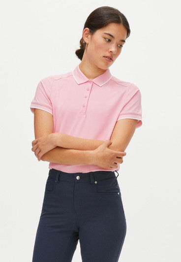 RH Miriam Orchid Pink Short Sleeve Polo Shirt
