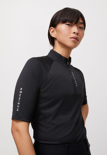 RH Addy Black Short Sleeve Top