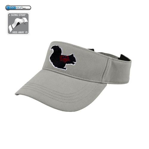 Visor Washed Cotton- Lt. Grey 7300