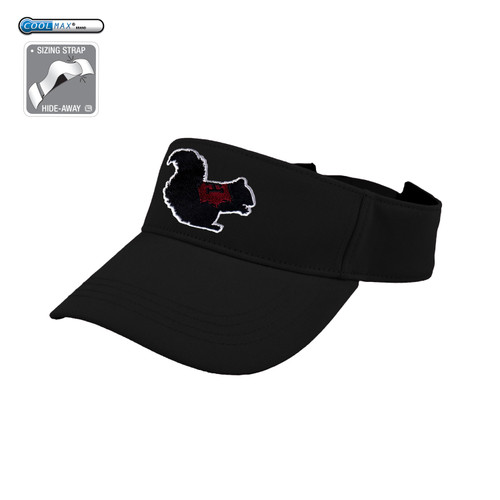 Visor Washed Cotton- Black 7300