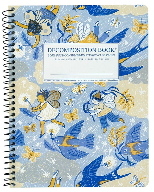 Notebook Decomposition Coilbound Lined - Gusty Breeze