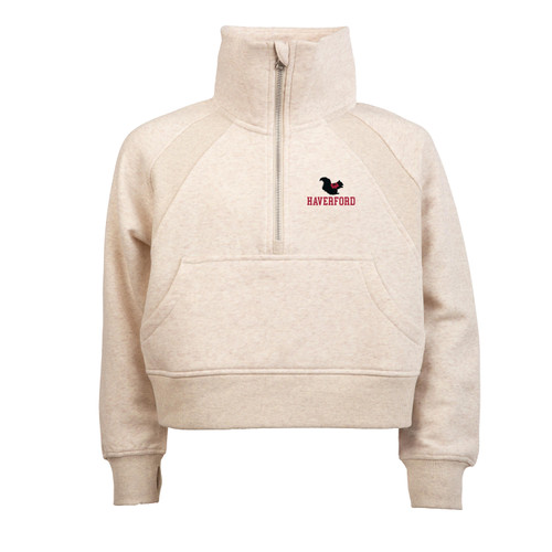 1/4 Zip Toddler Girls Squirrel