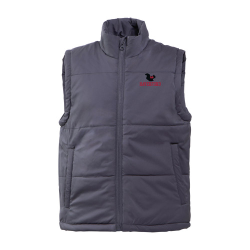 Vest Quilted Youth w/ Leather Patch