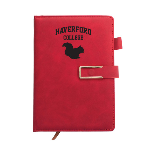 Journal Padded w/ Pen Loop- Red