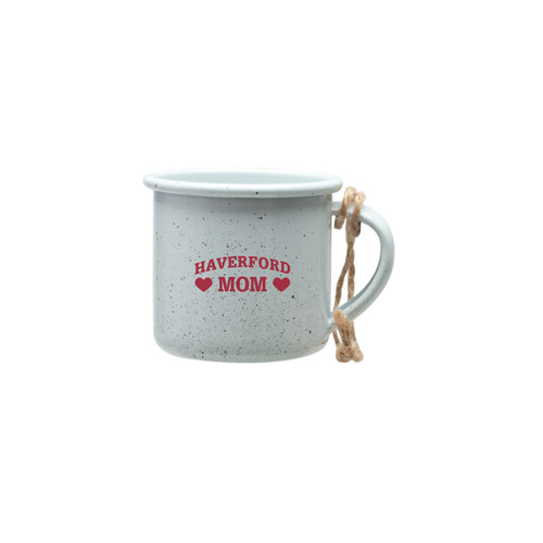 Ornament Mini Campfire Mom Mug- White