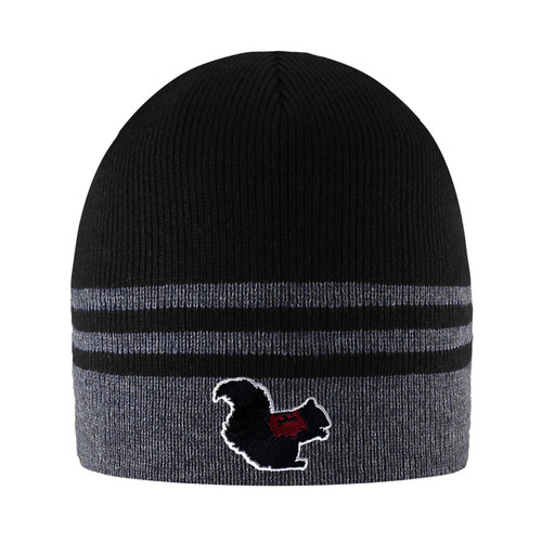 Hat Striped Black/Charcoal