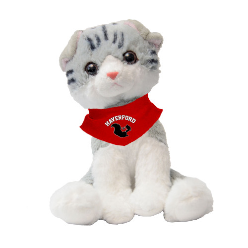 Plush Tabby Cat 8"