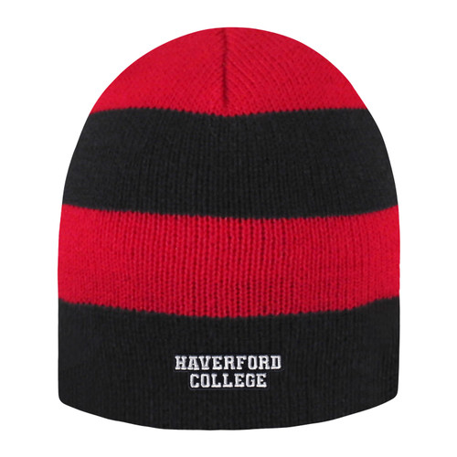 Hat Rugby Stripe Red/Black HC
