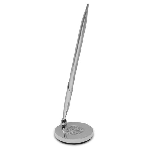 WEB Desk Set Silver Medallion w/Gift Box