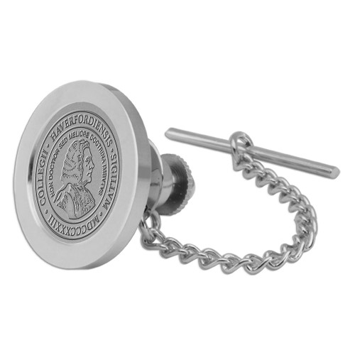 WEB Tie Tack/Lapel Pin (Gift Box) Silver Medallion