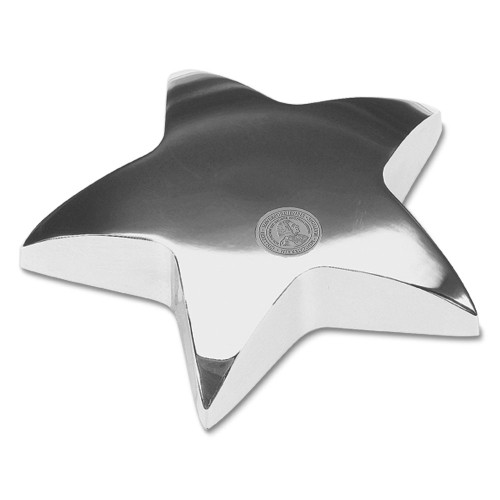 WEB Star Paperweight (Gift Box) Silver Medallion