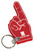Keychain Foam Finger