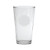 Mixing Glass Etched w/ Squirrel Faux Seal 16oz