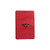 Phone Wallet Leatherette w/ Ring Red 4128