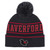 Hat Under Armour Haverford/Squirrel Black/Crimson Pom