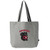 Tote Deluxe Oversized Striped Handles- Gray