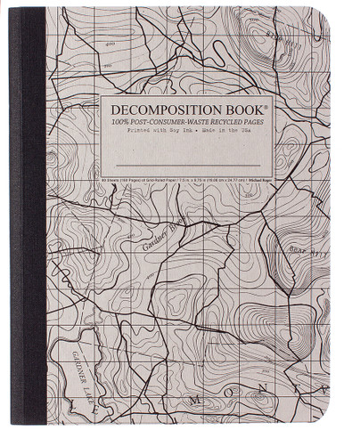 Notebook Decomposition Topo Map Grid Pages - Haverford College Bookstore