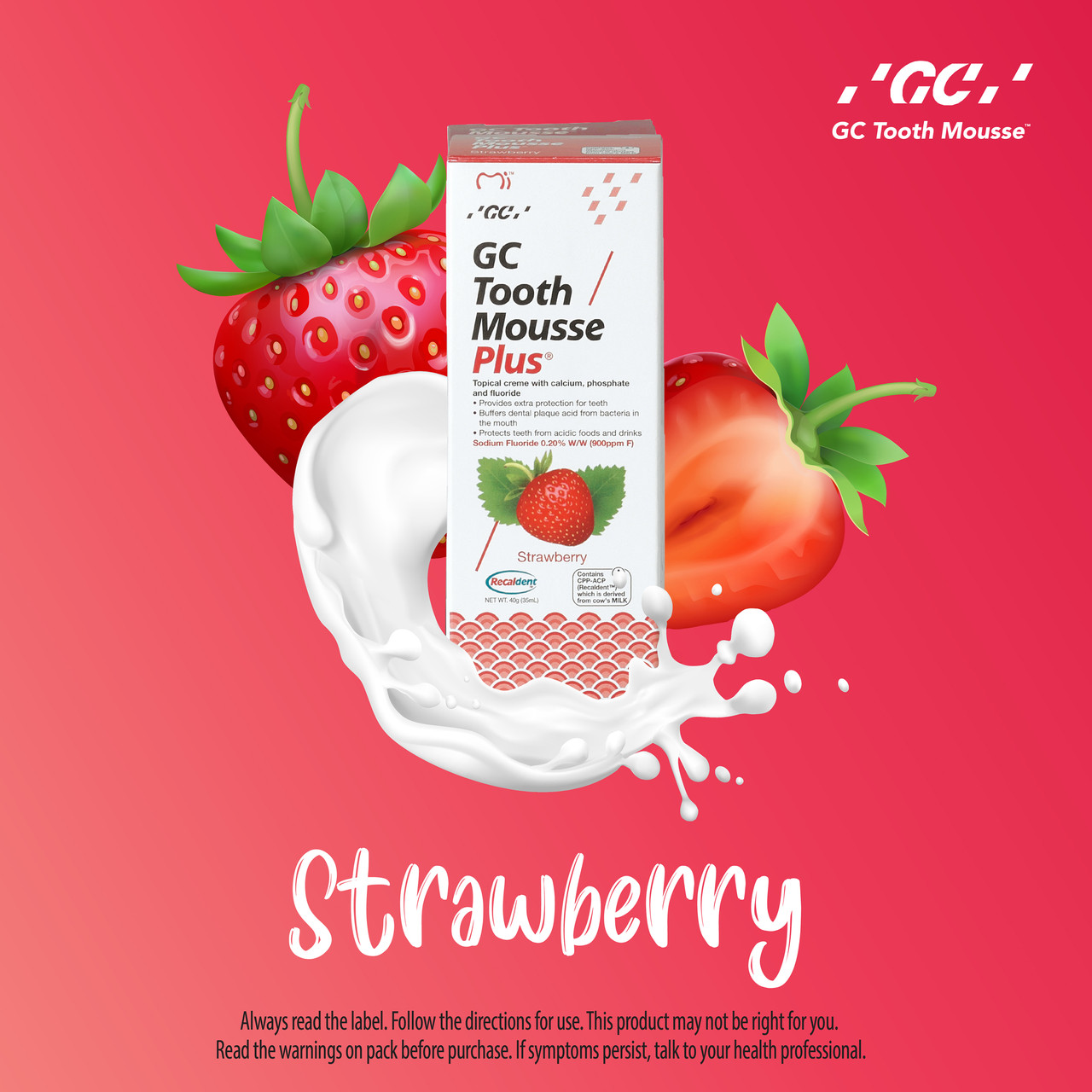 GC Tooth Mousse™ Plus Strawberry