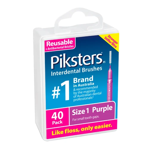 Piksters Interdental Brushes 40pk