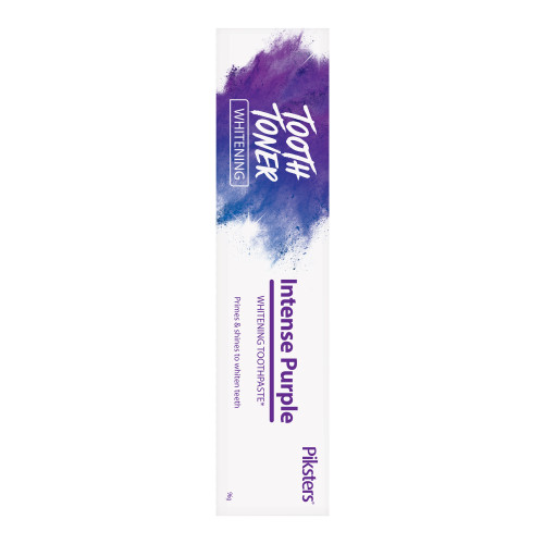 Piksters® Tooth Toner Whitening Toothpaste Intense Purple 96g