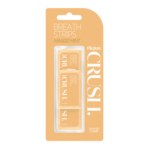 Crush breath strips with zero sugar by Piksters
