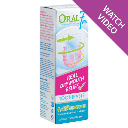 Oral7 Dry Mouth Toothpaste 75ml