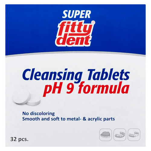 Fittydent Cleansing Tablets 32pk Fittydent Cleansing Tablets 32pk