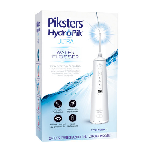 Piksters HydroPik Ultra Water Flosser White