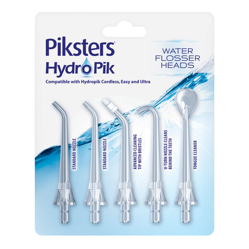Piksters HydroPik Medium Replacement Heads 5pk