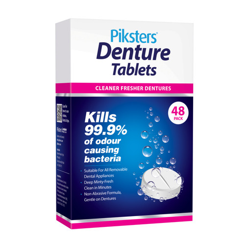 Piksters Denture Tablets 48pk