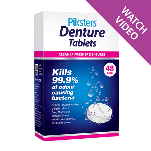 Piksters Denture Tablets 48pk