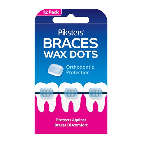Piksters Braces Wax Dots 12pk