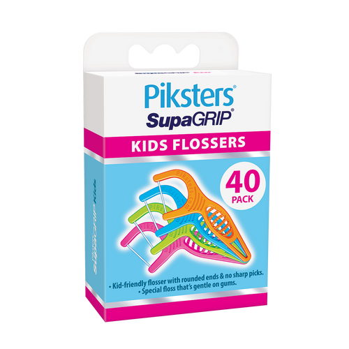 Piksters SupaGRIP Kids Flossers 40pk