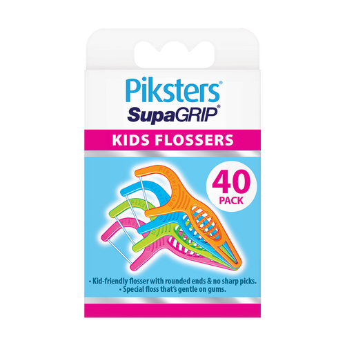 Piksters SupaGRIP Kids Flossers 40pk