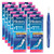 Piksters Interdental Brush Micro Tight Gaps 100 Pack Navy Size 000