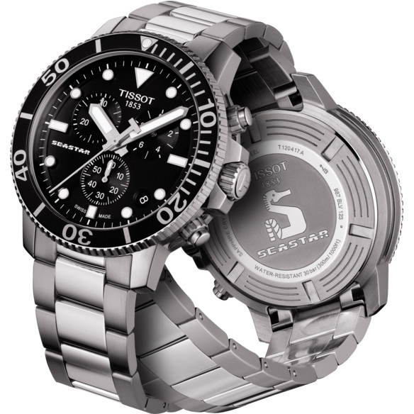 Tissot T-Sport SeaStar 1000 Chronograph Watch T120.417.11.051.00