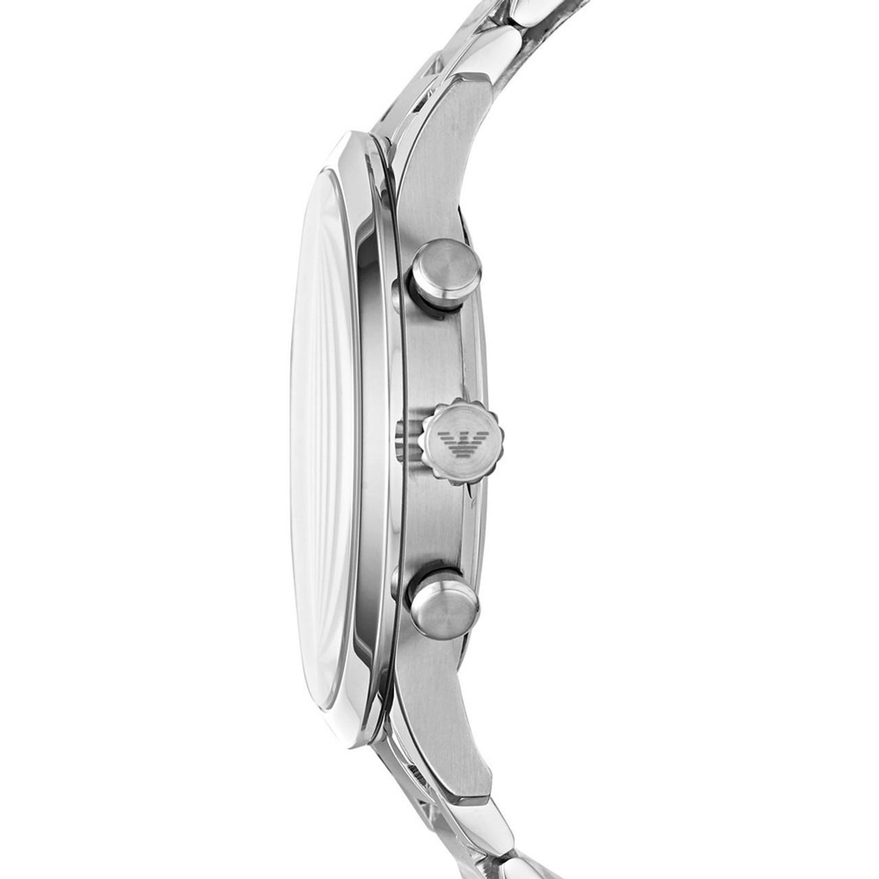 Emporio Armani Chronograph Silver Bracelet Watch AR11208