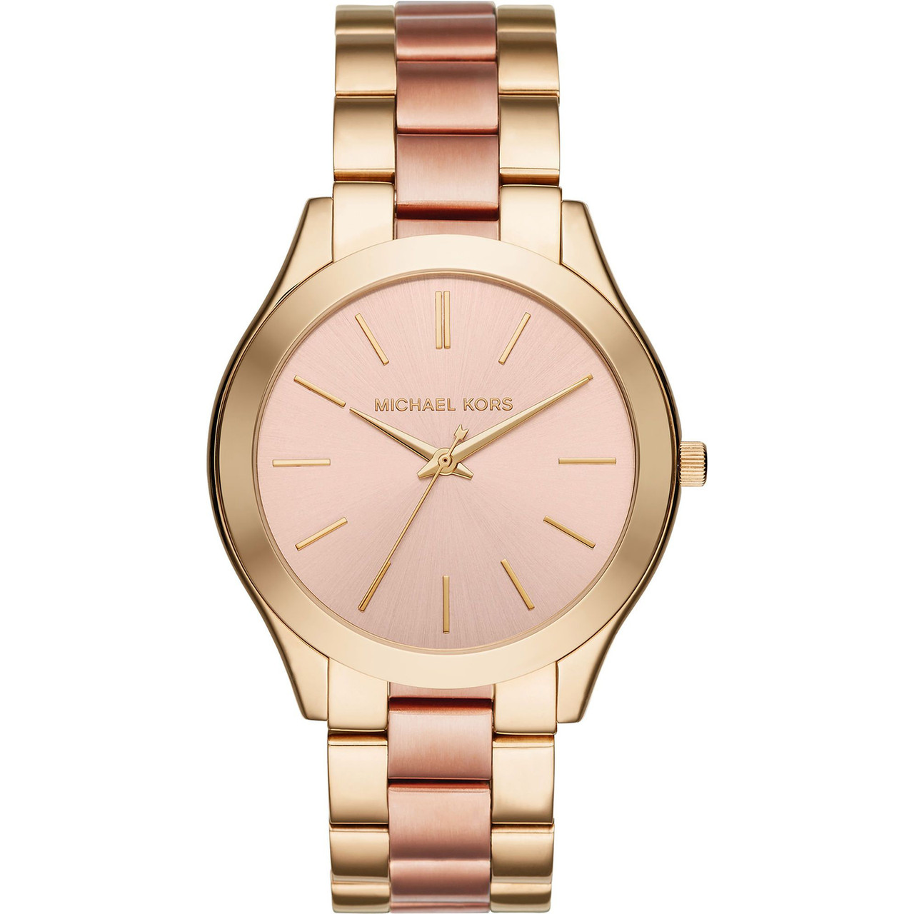 Michael kors two tone clearance watch rose gold