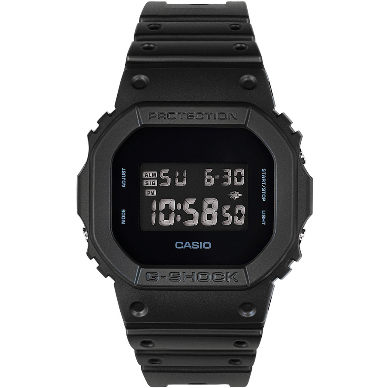 Casio G-shock Stopwatch Black Strap Watch DW-5600BB-1ER