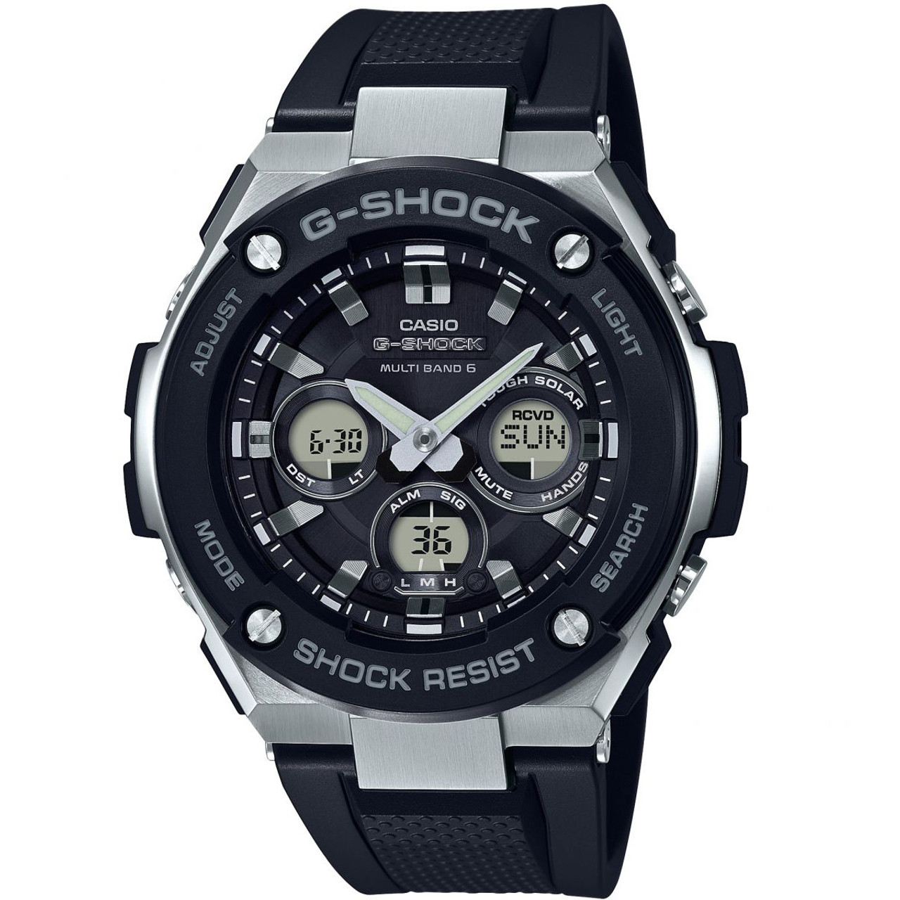 Casio G-shock Tough Solar Radio Controlled Watch GST-W300-1AER